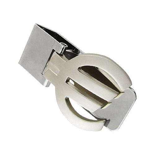 Polished metal folding money cash clip silver money clip money clip Y3X2