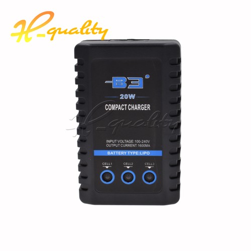 E350//B3 7.4V 11.1V 2S 3S LiPo Battery Balance Charger for RC Helicopter