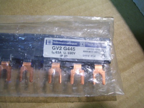 NEW SCHNEIDER TELEMECANIQUE SQUARE D GV2-G445 3 POLE 4 POSITION BUSS BAR P2468