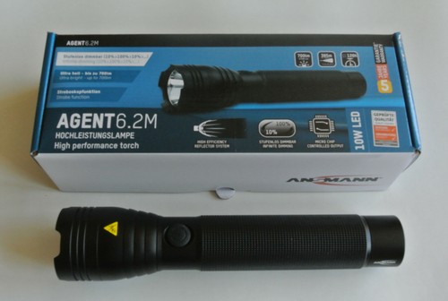 Ansmann Agent 6.2m linterna 700 lúmenes