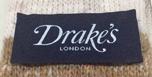Drake’s Knitted Wool And Cashmere Tie 6cm RRP $250