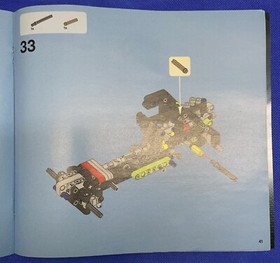 Lego Technic 9393 2012 Vehicle Build Booklet 1 INSTRUCTION MANUAL ONLY