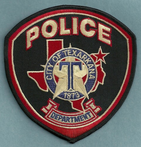 TEXARKANA TEXAS POLICE SHOULDER PATCH