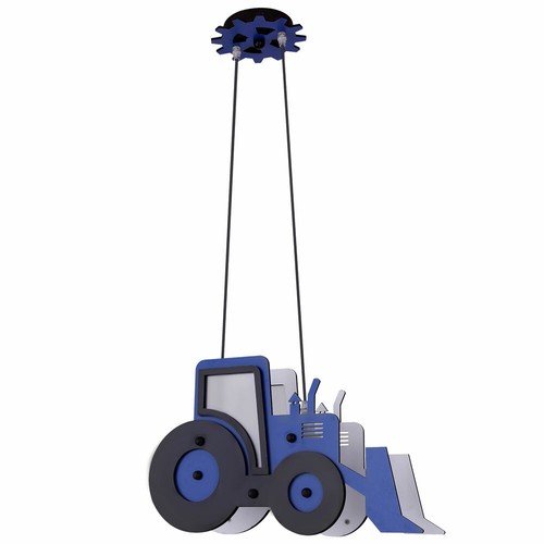 DEL Lampe Pendule enfants salle de jeux tracteur tracteur jeunes plafond suspendu lampe