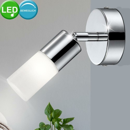 2er Set LED Wand Lampe Energie Spar Licht Spot drehbar Haus Flur Diele Büro 5W