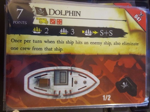 Wizkids Pirates of the Caribbean #047 Dolphin Pocketmodel CSG