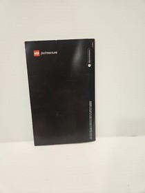 😀👉Lego Architecture The Eiffel Tower 21019 Instruction Booklet Manual Only