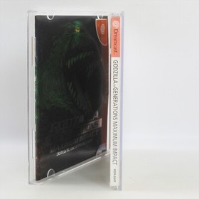 GODZILLA GENERATIONS Maximum Dreamcast Sega 1801 dc