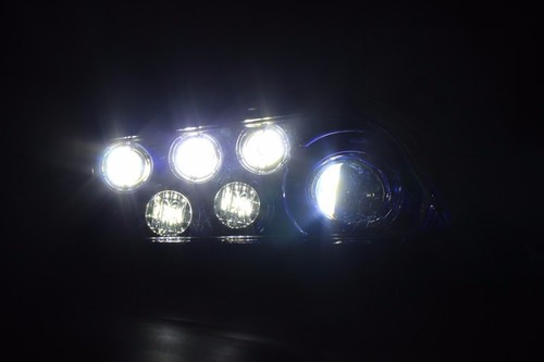 16-17 POLARIS GENERAL 1000 VELOCITY BLUE LED HEADLIGHTS CONVERSION KIT SET
