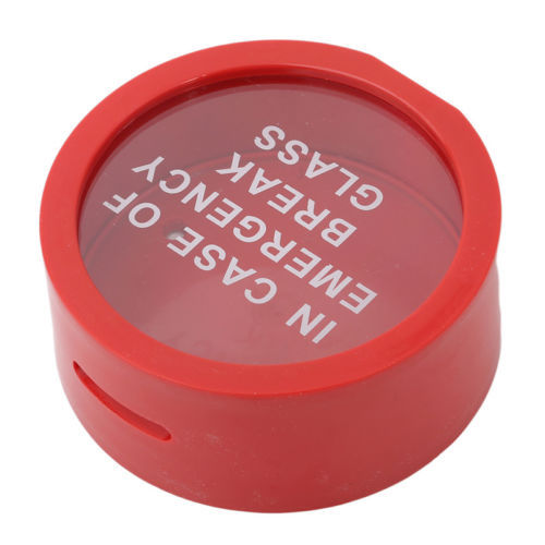 Safety Coin Bank Emergency Money Box Emergency Break Glass Novelty Savings HS