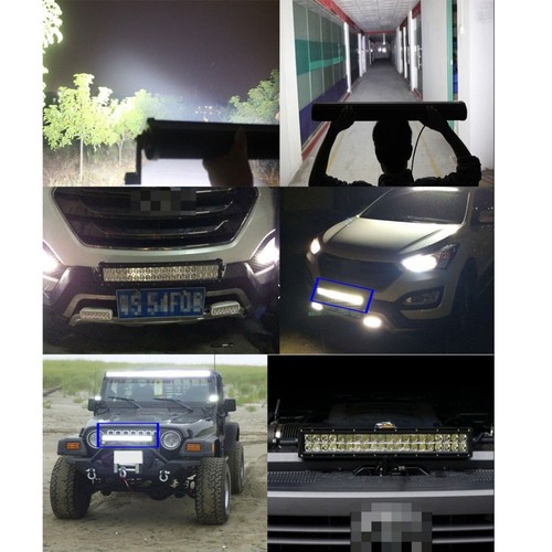 120w Led Work Light Bar Spot Lights Driving Lamp Offroad Car Truck Suv 12v 24v