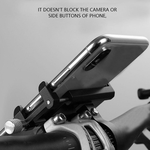 Road Bike Aluminum Alloy Bike Bicycle Handlebar Cell Phone Holder Bracket Mount