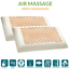 Cuscino Memory Foam 40x70 H 12 cm Modello Saponetta Air Massage Termosensibile
