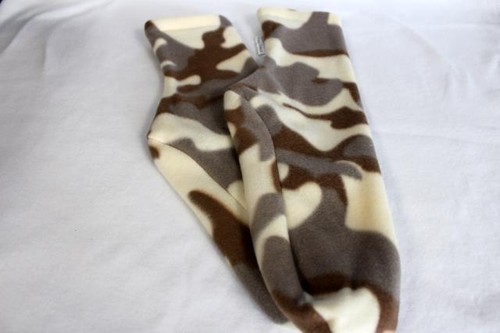 New Fleece Socks Tan Camo Women/'s Choose Size
