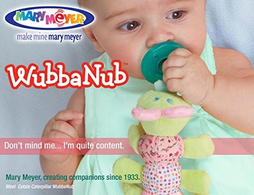 Mary Meyer WubbaNub Infant Pacifier ~ Blush Putty Duck
