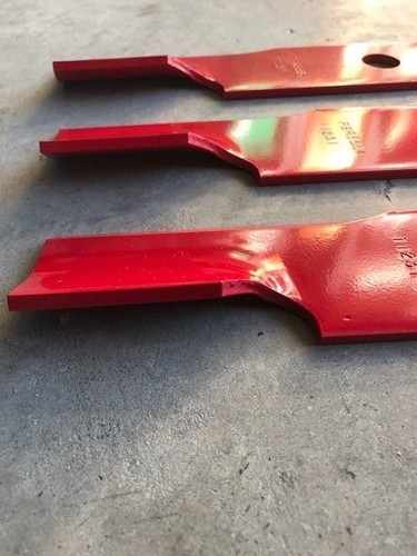 3 Pack HD Hi Lift Blades for 48/" Exmark 103-6401 103-6401-S 16-1//4/" USA MADE