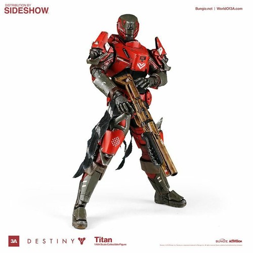 1//6 Scale Toy Titan Gloved Hands x4 From Destiny