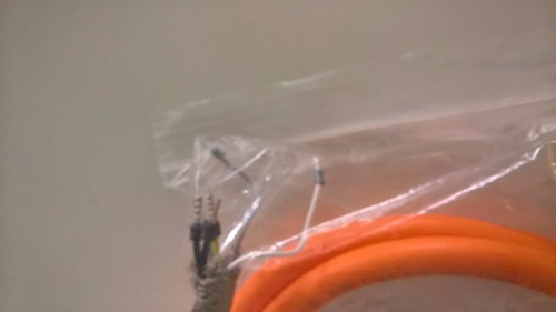 Berger Lahr VW3M5101R50 SERVO MOTOR POWER SUPPLY CABLE 6ft