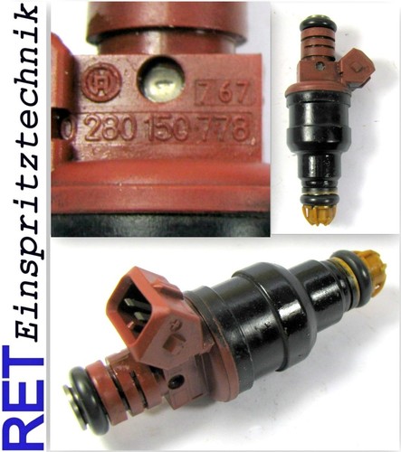 Einspritzdüse BOSCH 0280150778 BMW 535 735 gereinigt /& geprüft