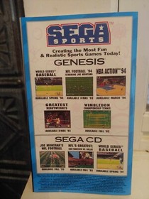 Jurassic Park Sega CD Juego Original 1993 Folleto de Instrucciones ¡con Registro!