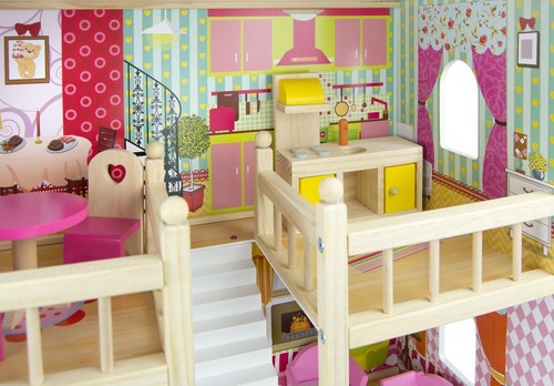 Ferrocarril tren con raíles juguetes en miniatura accesorios muñecas Tube casa de muñecas