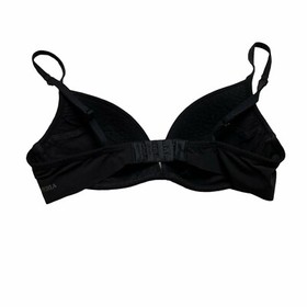 La Perla Underwire Lightly Padded Push Up Bra Black FLAW Womens 32C