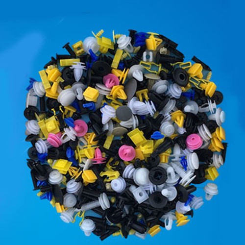 Van Fender Panel Bumper Clutch Assorted Plastic Rivet Fasteners Push Pin 200Pcs