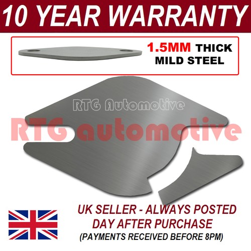 TOYOTA RAV 4 EASY FIT EGR EXHAUST VALVE BLANKING PLATE 1.5MM STEEL NA