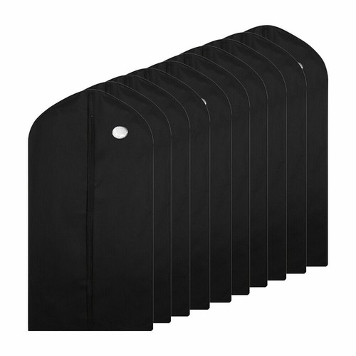 1//2//5Pcs Garment Bag Suit Storage Cover Dress Clothes Coat Dust Protector US