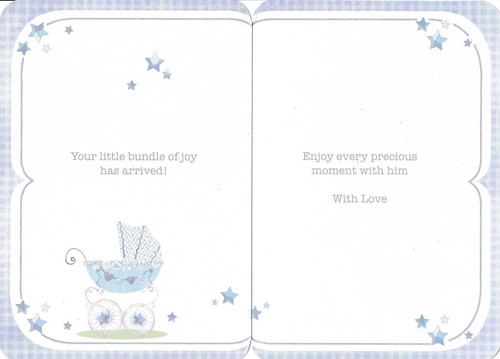 birth cute card you/'ve got a baby brother new arrival choose from 2 x cards!