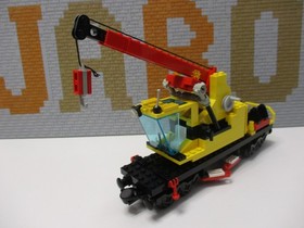 (AH 3) LEGO 4552 CARGO CRANE WITH BA train wagon 9V 12V RC TRAIN