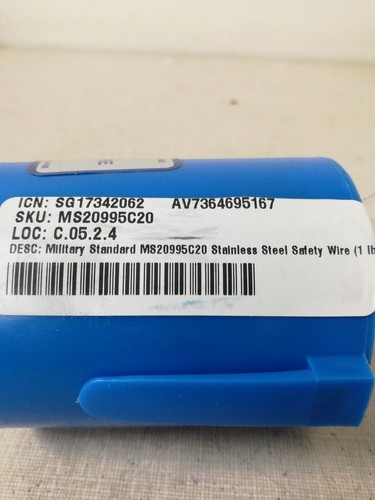 Malin Aviation Stainless Steel Aircraft Lock//Safety Wire .020 Dia MS20995C