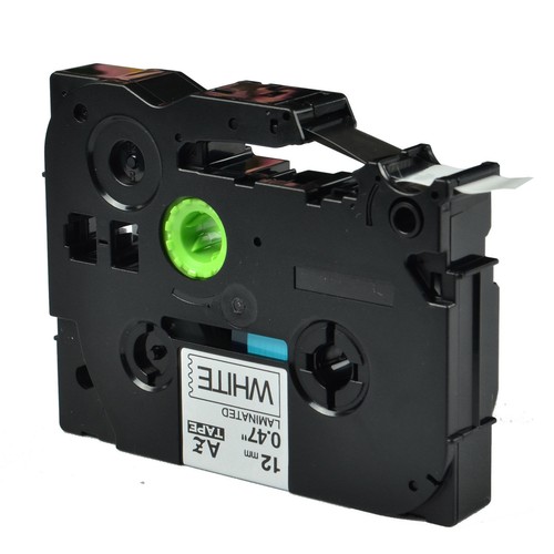 4PK TZe231 TZ231 Black on White Label Tape For Brother P-Touch PT-7600 12mm 1//2/"