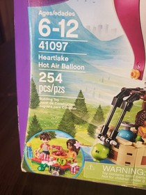 Lego Friends Heartlake Hot Air Balloon #41097 254 Piece New Andrea & Noah Figure