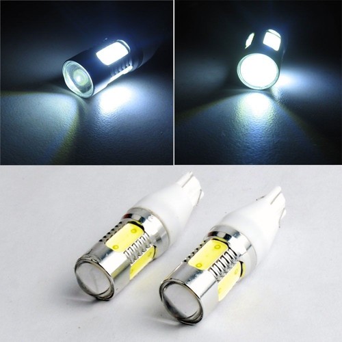 Pair COB LED Backup Reverse Bulbs For 14-18 Silverado 1500 07-up Nissan GTR R35