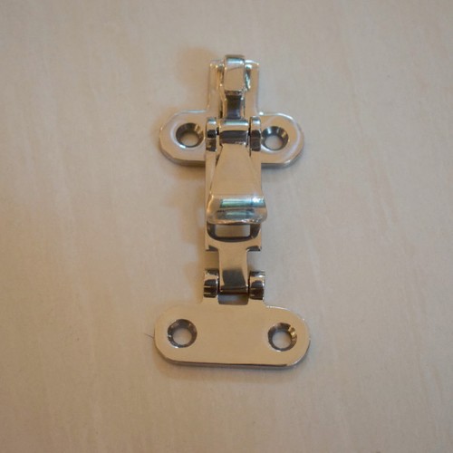 One S.S Boat Marine Locker Hatch Anti-Rattle Latch Fastener Clamp-4 3//8/" Superb