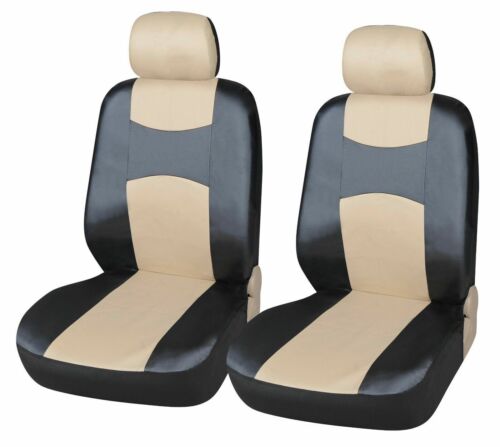 Leather like 2 Front Car Seat Covers for Buick #7159