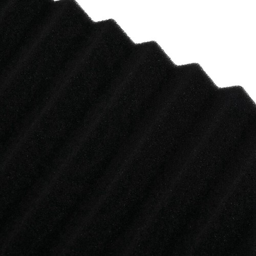 12 Stücke Schwarze Akustik Platten Schall Schutz Schaum Akustik Fliesen StudB6Y4