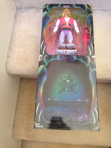 Super 7 SDCC 2018 He-man Masters of the Universe rire prince Adam Figure