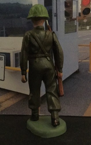 Original BRITAINS kaki Infantry 301 Marching FN fusil 1967 uniquement