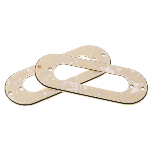 3 STÜCKE Gitarre Pickup Metallrahmen Ring Schützen Pickup Sicher für ST