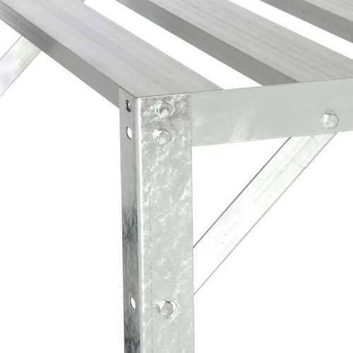 Gewächshausregal Treibhausregal Regal für Gewächshaus 62x50x113 cm Garten