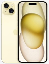 APPLE iPhone 15 Plus 5G 128 GB 6,7 Zoll DualSIM 48 MP gelb MU123ZD/A B-Ware