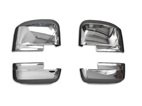 MAN TGE 2017-2018 VAN WING SIDE MIRROR COVERS RIGHT /& LEFT CHROME