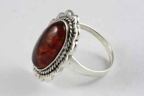 Details about / Design Amber Ring Amber Silver Ring 925 Genuine Silver //544