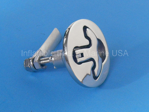 Marine Stainless Steel Boat Hatch Turning Lock Latch Lift Pull Ring T-Handle