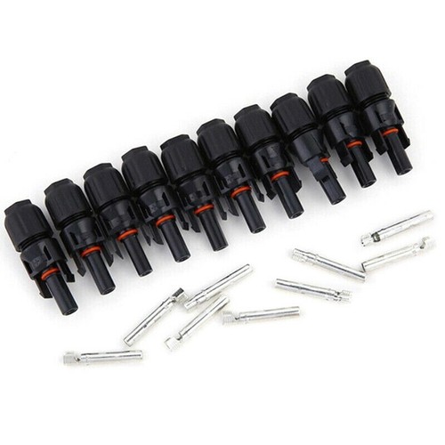 30A Male Female Wire Cable Connector Solar Panel Adapter Power Supply Equipment