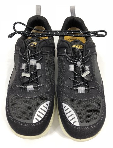 Keen Mens Black Raleigh AT Utility Steel Toe Boots Metatomical Footbed Sz 9.5
