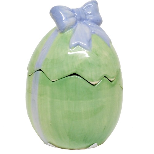 Gisela Graham Green Egg Pot 81177