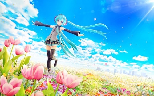 A4 A3 A2 A1 A0| Hatsune Miku Japanese Cartoon Anime T030